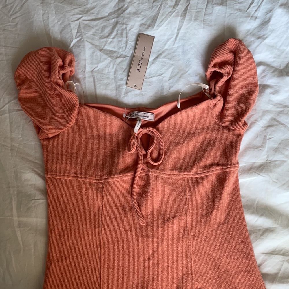Off The Shoulder Dress in Papaya
BCBGeneration
S - Picture 5 of 7